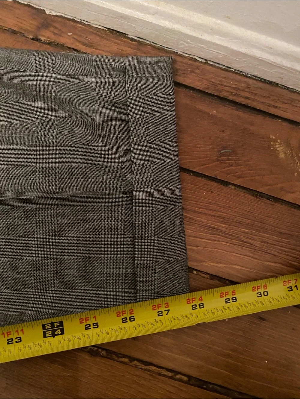 Hickey freeman Men's Gray Glenn Plaid Two-Piece Suit - 41R